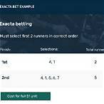whats an exacta bet